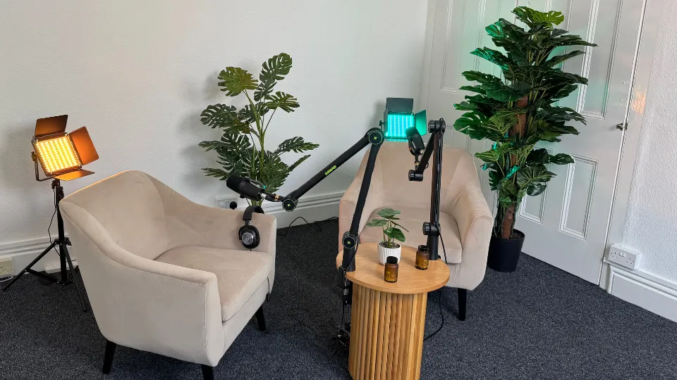 content studios wirral, Podcast Room at Mersey Bank Business Centre